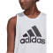 adidas Essentials Big Logo Tanktop Damen 001A - white/black M