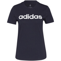 adidas LOUNGEWEAR Essentials Slim Logo T-Shirt Damen AA35...