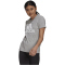 adidas Loungewear Essentials Logo T-Shirt Damen 83F7 - mgreyh/white XS