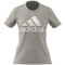 adidas Loungewear Essentials Logo T-Shirt Damen 83F7 - mgreyh/white XS