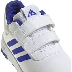 adidas Tensaur Hook and Loop Sneaker 01F7 - ftwwht/lucblu/cblack 28