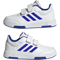 adidas Tensaur Hook and Loop Sneaker 01F7 - ftwwht/lucblu/cblack 28