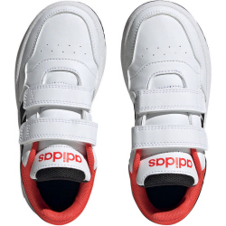 adidas Hoops Sneaker H03863 - cloud white/core black/bright red 30