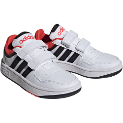 adidas Hoops Sneaker H03863 - cloud white/core black/bright red 30