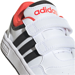 adidas Hoops Sneaker H03863 - cloud white/core black/bright red 30