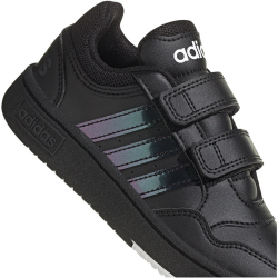 adidas Hoops Sneaker A0QM - cblack/cblack/ftwwht 33.5