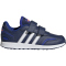 adidas vs Switch 3 Lifestyle Running Hook and Loop Strap Sneaker Kinder 043A - dkblue/ftwwht/lucblu 35