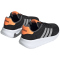 adidas Lite Racer 3.0 Sneaker Kinder A0QM - cblack/silvmt/scrora 36 2/3