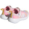 adidas FortaRun 2.0 Cloudfoam Elastic Lace Top Strap Laufschuhe Kinder A2JM - clpink/ftwwht/bludaw 29