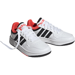 adidas Hoops 3.0 Sneaker Kinder 01F7 - ftwwht/cblack/brired 29