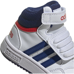 adidas Hoops Mid-Top Baby-Sneaker 01F7 - ftwwht/vicblu/betsca 23.5