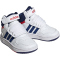 adidas Hoops Mid-Top Baby-Sneaker 01F7 - ftwwht/vicblu/betsca 23.5