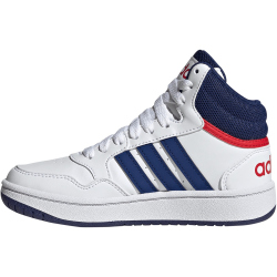 adidas Hoops Mid-Top Sneaker Kinder 01F7 - ftwwht/vicblu/betsca 29