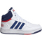 adidas Hoops Mid-Top Sneaker Kinder 01F7 - ftwwht/vicblu/betsca 35