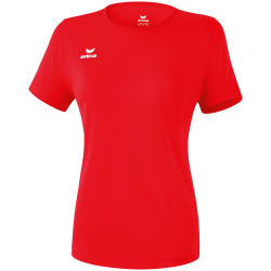 erima Teamsport kurzarm Funktionsshirt Damen red 34