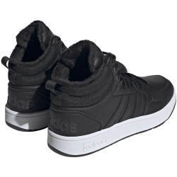 adidas Hoops 3.0 Basketball Classic Winterized Mid-Top Winterschuhe gefüttert Herren A0QM - cblack/cblack/ftwwht 39 1/3
