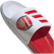 adidas TND adilette Badelatschen mit Klettverschluss und Cloudfoam Sohle 01F7 - ftwwht/scarle/scarle 38