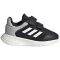 adidas Tensaur Run Sneaker Kinder A0QM - cblack/cwhite/gretwo 20