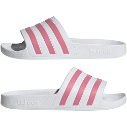 adidas Aqua Adiletten Badelatschen Damen 01F7 - ftwwht/roston/ftwwht 37