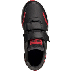 adidas vs Switch 3 Lifestyle Running Hook and Loop Strap Sneaker Kinder A0QM - cblack/ftwwht/vivred 29