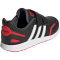 adidas vs Switch 3 Lifestyle Running Hook and Loop Strap Sneaker Kinder A0QM - cblack/ftwwht/vivred 29
