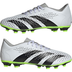 adidas Predator Accuracy.4 FxG Multi-Ground Fußballschuhe Herren 01F7 - ftwwht/cblack/luclem 48 2/3
