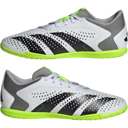 adidas Predator Accuracy.4 IN Sala Fu&szlig;ballschuhe Herren 01F7 - ftwwht/cblack/luclem 43 1/3
