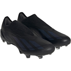 adidas X Crazyfast Laceless FG Fu&szlig;ballschuhe A0QM - cblack/cblack/cblack 40 2/3