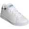 adidas Advantage Court Lace Sneaker Kinder 01F7 - ftwwht/green/cblack 36