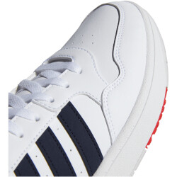 adidas Hoops 3.0 Mid Classic Vintage Sneaker 01F7 - ftwwht/legink/vivred 41 1/3