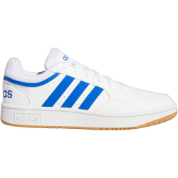 adidas Hoops 3.0 Low Classic Vintage Sneaker GY5435 - cloud white/team royal blue/gum 3 43 1/3