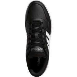 adidas Hoops 3.0 Low Classic Vintage Sneaker A0QM - cblack/ftwwht/gresix 40