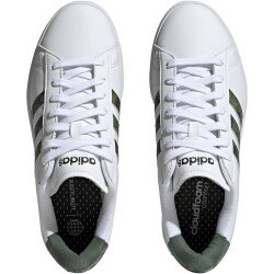 adidas Grand Court Cloudfoam Comfort Sneaker Camouflage Herren 01F7 - ftwwht/ftwwht/greoxi 46 2/3