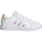adidas Grand Court Lace Tennis Sneaker Kinder GY2326 - cloud white/iridescent/cloud white 28