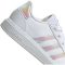 adidas Grand Court Lace Tennis Sneaker Kinder GY2326 - cloud white/iridescent/cloud white 28
