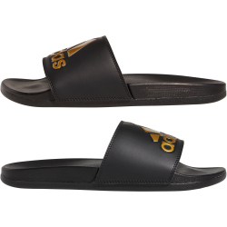 adidas Adilette Comfort Badelatschen Herren A0QM - cblack/goldmt/cblack 38
