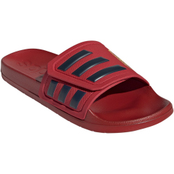 adidas TND adilette Badelatschen mit Klettverschluss und Cloudfoam Sohle ADF1 - tmpwrd/navblu/tmpwrd 38