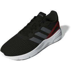 adidas Nebzed Cloudfoam Running Sneaker Herren A0QM - cblack/ironmt/vivred 42