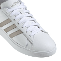 adidas Grand Court Cloudfoam Comfort Sneaker Damen 01F7 - ftwwht/plamet/plamet 36
