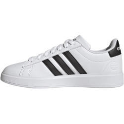 adidas Grand Court Cloudfoam Comfort Sneaker Damen GW9214 - cloud white/core black/core black 39 1/3