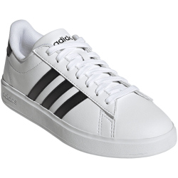 adidas Grand Court Cloudfoam Comfort Sneaker Damen GW9214 - cloud white/core black/core black 39 1/3