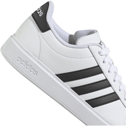 adidas Grand Court Cloudfoam Comfort Sneaker Damen GW9214 - cloud white/core black/core black 39 1/3