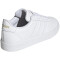 adidas Grand Court Cloudfoam Comfort Sneaker Damen 01F7 - ftwwht/ftwwht/goldmt 36