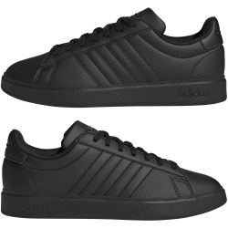 adidas Grand Court Comfort Cloudfoam Sneaker Herren GW9198 - core black/core black/cloud white 42