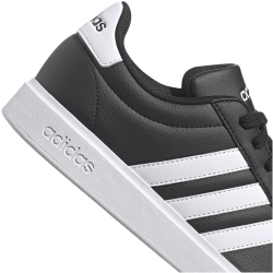 adidas Grand Court Comfort Cloudfoam Sneaker Herren GW9196 - core black/cloud white/core black 41 1/3