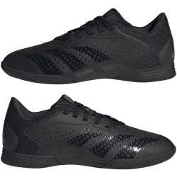 adidas Predator Accuracy.4 Sala IN Hallen-Fu&szlig;ballschuhe Kinder A0QM - cblack/cblack/ftwwht 28.5