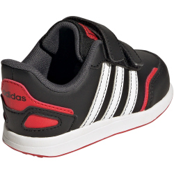 adidas vs Switch 3 Hook and Loop Strap Baby-Sneaker A0QM - cblack/ftwwht/vivred 20