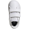 adidas Grand Court Hook and Loop Sneaker Kinder 01F7 - ftwwht/msilve/msilve 23