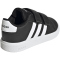 adidas Grand Court Hook and Loop Sneaker Kinder A0QM - cblack/ftwwht/cblack 23