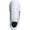 adidas Grand Court Lace-Up Sneaker Kinder GW6506 - cloud white/matte silver/matte silver 30.5